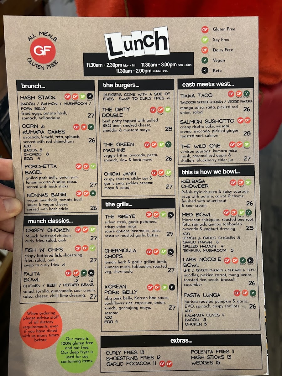 Menu - Munch photo 3