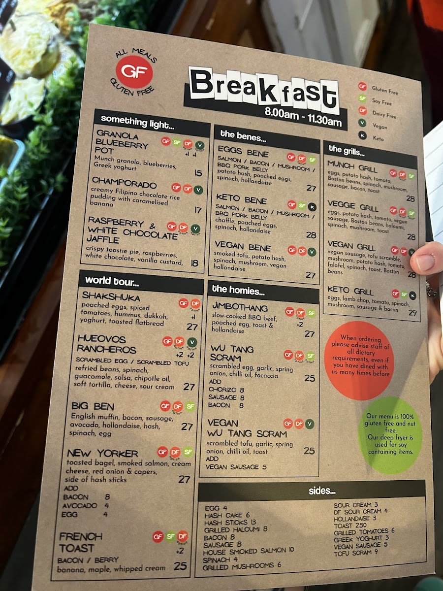 Menu - Munch photo 4