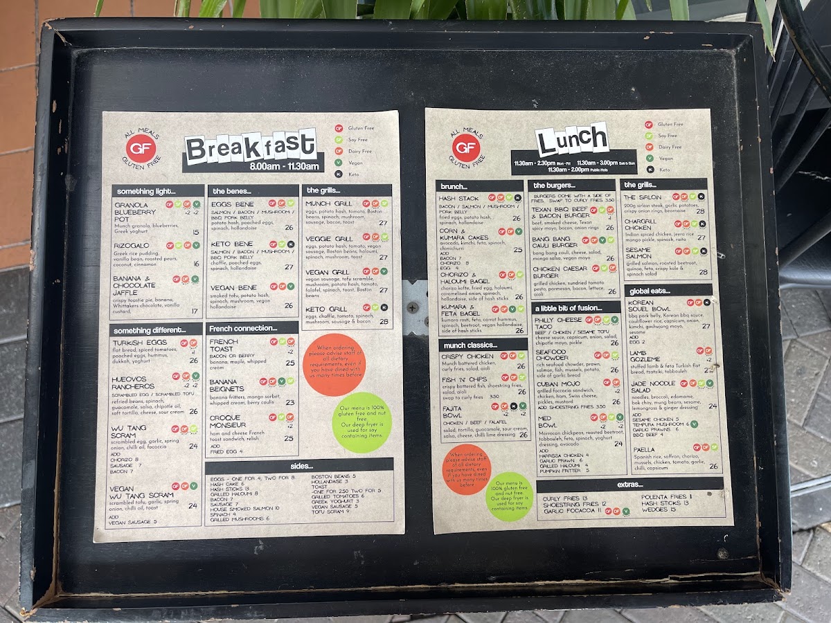 Menu - Munch photo 8
