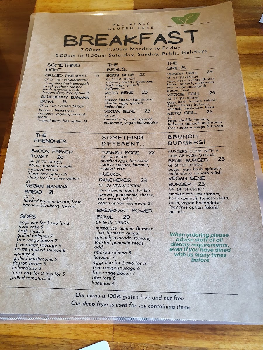 Menu - Munch photo 9